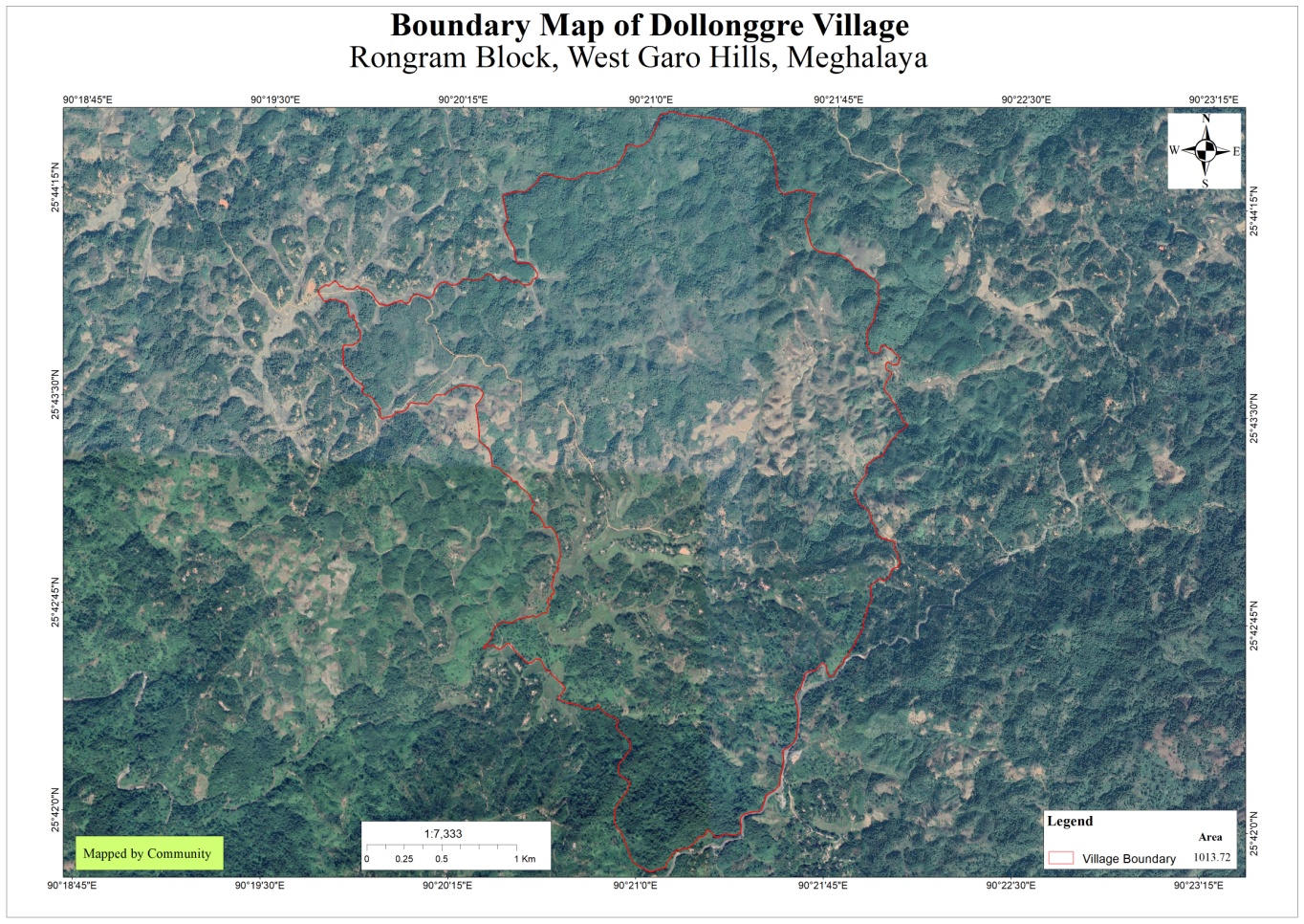 D:\Village Report\Village Report 2021\Dollongre 18th 2021\Dollonggre Village Boundary.jpg